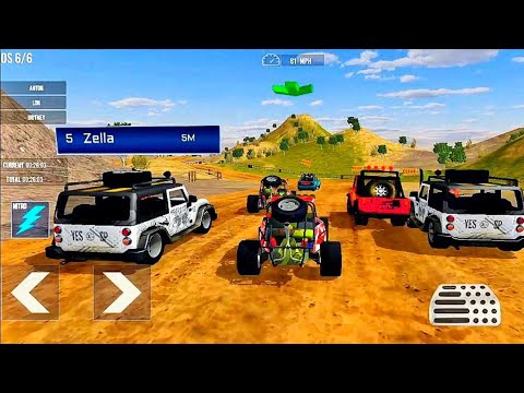 OFF ROAD JEEP CAR RACING 3D GAME | Android GamePlay FHD - Free Games Download - Cars Games Download