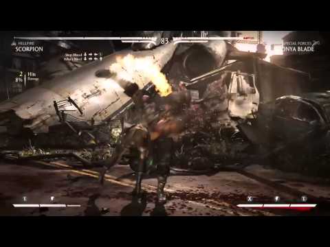 Scorpion vs Sonya Blade MK X