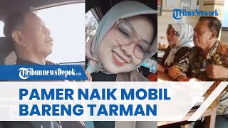 MUNCUL PERDANA! Sheila Pamer Naik Mobil Bareng Mbah Tarman saat Polemik Cek Rp 3 M Belum Beres