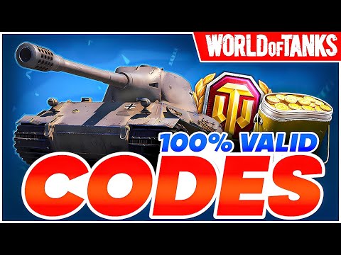 ALL VALID WoT Codes 🔥 How to use Codes in World of Tanks 🔥 Bonus Codes