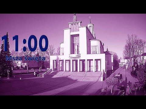 10.03 g.11:00  | Msza święta na żywo | NIEPOKALANÓW – Bazylika