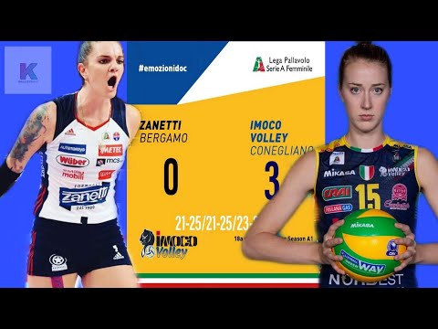 FullHD- Kim Hill (Imoco) vs Smarzek (Bergamo) - HIGHLIGHTS Italy League 2020
