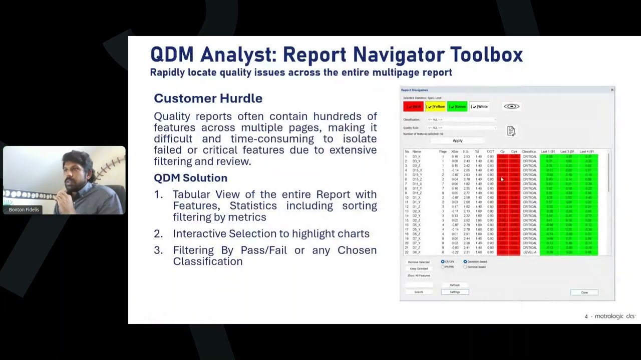 Metrologic DCS - QDM what's new in the new release, april 2026