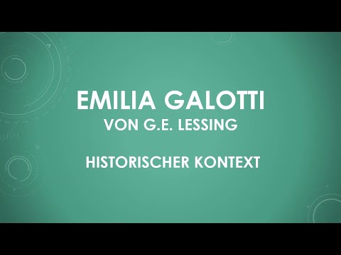 Emilia Galotti von G.E. Lessing - historischer Kontext (einfach und kurz erklärt)