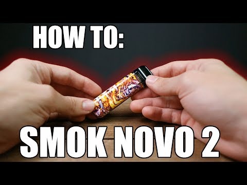 How To: Prime and Fill The SMOK Novo 2 Pod Vape | Vaporleaf