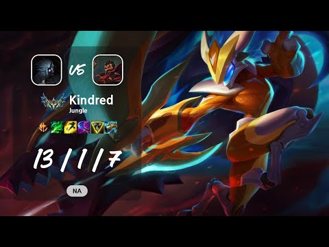 Kindred Jungle vs Graves - NA Challenger Patch 13.11