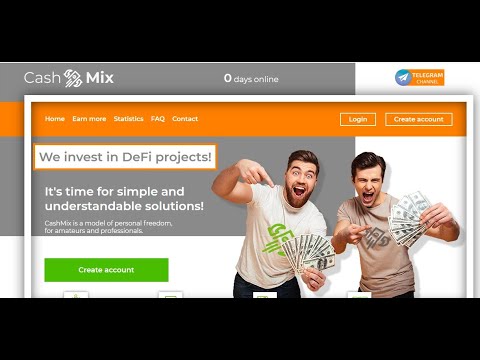 НОВИНКА! CashMix Минимальная сумма вложения 1 доллар