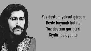 Barış Manço ( Yaz Dostum ) Lyrics