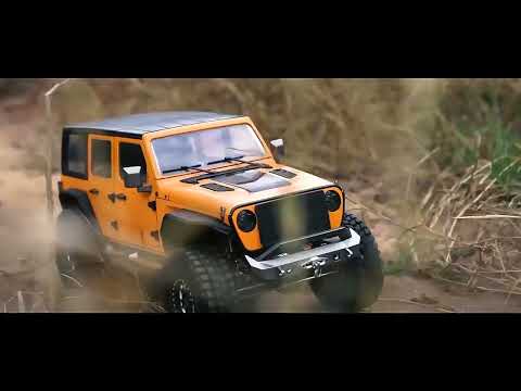 Full metal 1/10 realistic JEEP wrangler rock climbing durable RC remote control toy car