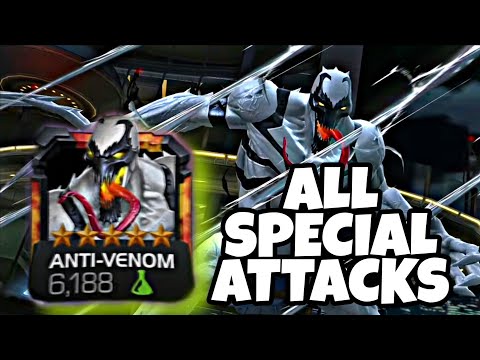 Anti-venom - All Special Attacks | Marvel Contest of Champions