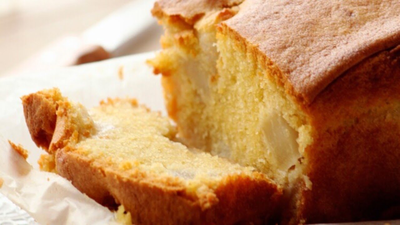 Recette : Cake à la poire