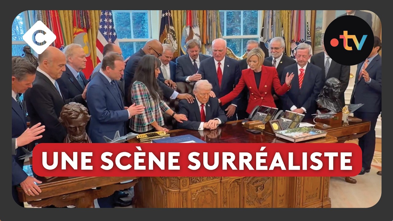 Prière de Donald Trump dans le Bureau ovale  - Le 5/5 d’Amandine Bégot