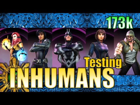 KARNAK!!! [Testing] Inhumans v2.0 - Marvel Strike Force MSF