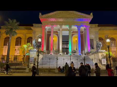 Palermo - Siziliens Hauptstadt im Süden Italiens 4K 🇮🇹