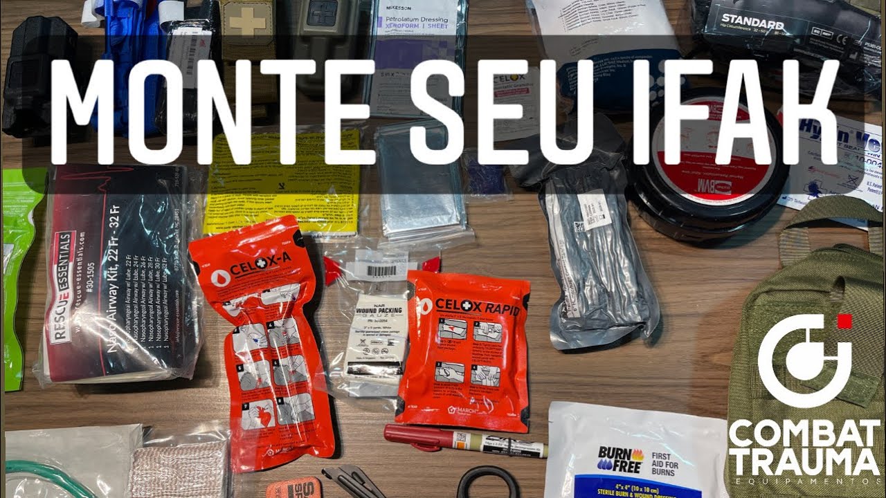 Como montar um IFAK? (Kit APH) Primeiros Socorros.