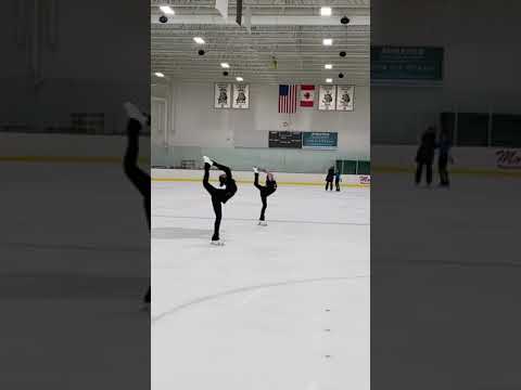 biellmann spin.  @Abby Vallejera