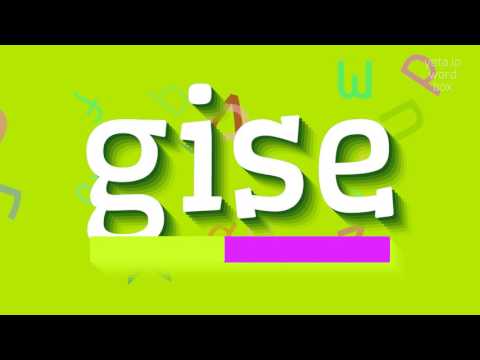 How to say "gise"! (High Quality Voices)