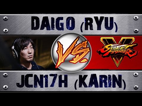 Street Fighter 5 MCZ DAIGO UMEHARA (RYU) VS JCN17H (KARIN) PRO RANKED MATCH - VER 1.01 HD