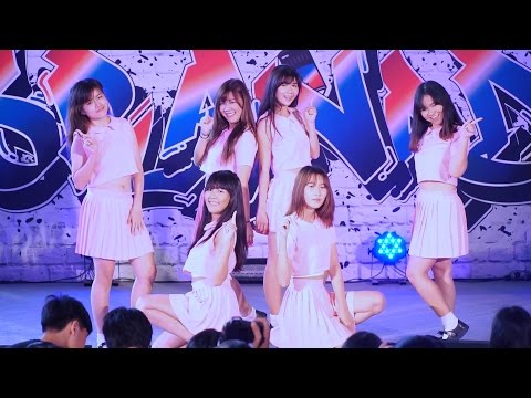 160828 Sugar Rune cover GFRIEND - NAVILLERA (너 그리고 나) + Me Gustas Tu  @ Esplanade#3 (Audition)