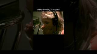 Britney Spears Recording Everytime In 2003 #throwback