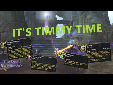 IT'S TIMMY TIME! | Unholy Death Knight Dragonflight M+ Build!