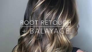 Root re-touch + Balayage | Lisa Huff Hair