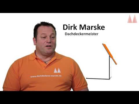 Dachdecker / Dachformen (5): Das Schleppdach