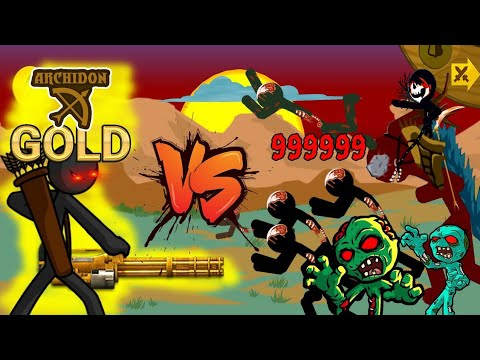 Mod Archidon Golden vs Zombie - Mod Apk Stick War Legacy Hack