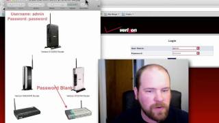 Verizon FiOS Wireless Router - Change Password and Router Name