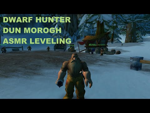 ASMR, WoW Classic, Dwarf Hunter, Dun Morogh Leveling, No Commentary