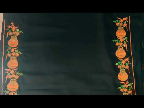 New Embroidery Design।। Matki Design।। Orange Colour Contrast।। Sumita Embroidery।। Since 2007।।