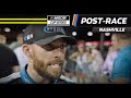 Ross Chastain details three-wide racing and winning at Nashville