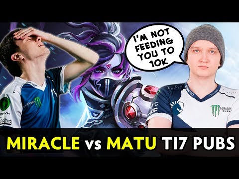 Miracle vs Matu Comeback — don't mess with counterpick heroes
