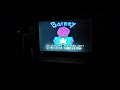 Opening Closing Of Barney Round Round We Go VHS From 2002
