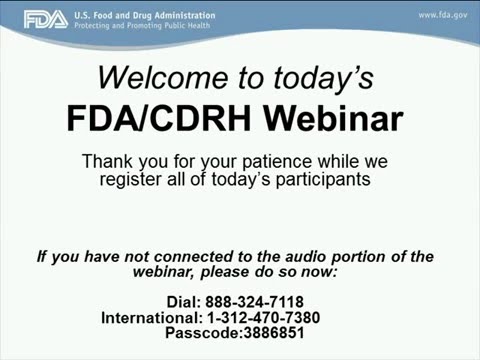 FDA 510K Premarket Notification Webinar