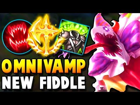 OMNIHEALING FIDDLESTICKS REWORK BUILD! HOW MUCH HEALING CAN CONQUEROR DO? | League of Legends
