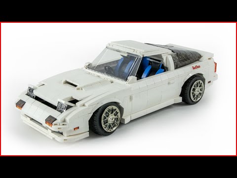 Initial D Licensed CaDA Mazda RX-7 FC3S | C61022W Speed Build - Brick Builder