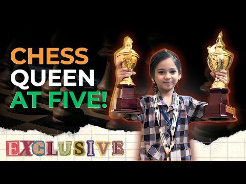 Exclusive Interview: How Aarini Lahoty, 5, Leads India's Youngest Chess Talents | #ChessWithTOI