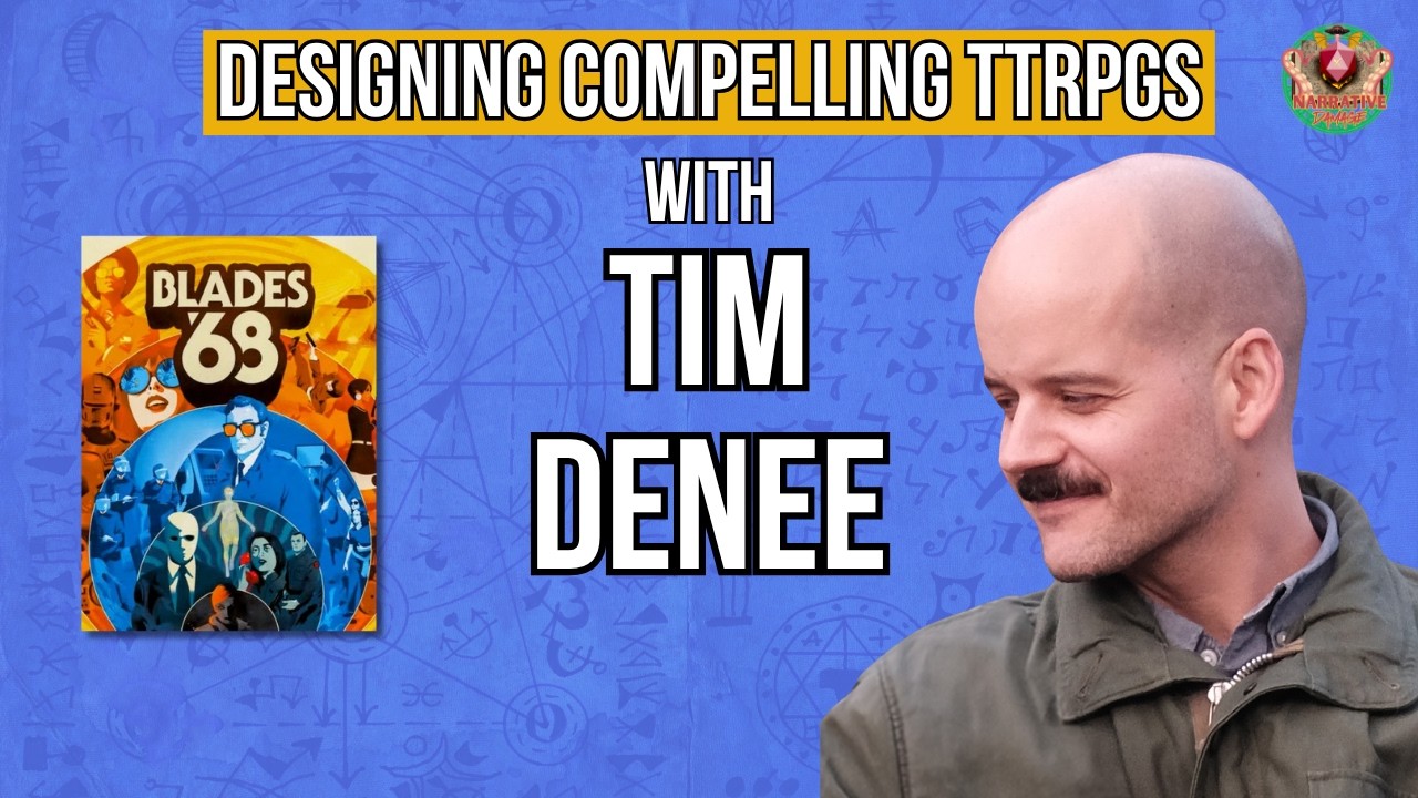 Tim Denee On Bringing The Swinging 60s to Blades in the Dark