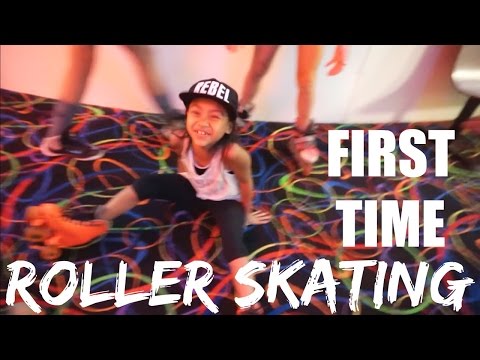 FIRST TIME ROLLER SKATING | Day in the Life - 4 kids | TeamYniguezVlogs #183c Video