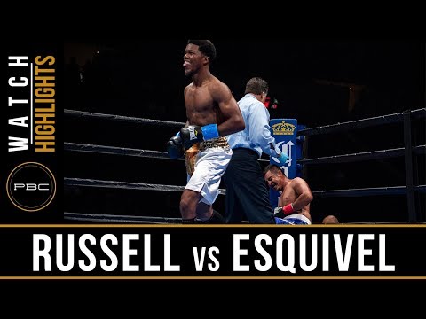 Russell vs Esquivel Full Fight: August 4, 2018 - PBC on FS2