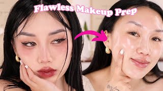 Korean *SKIN PREP* Routine for GLOWING Makeup! Douyin Cry Girl Makeup Tutorial 🥹