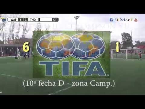 6 WATSON II vs THOMPSON VII 1 - 10ª fecha D zona Camp  -  26-06-2016