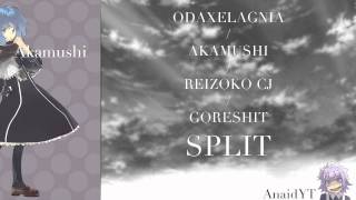 ODAXELAGNIA / AKAMUSHI / REIZOKO CJ / GORESHIT SPLIT (complete album)