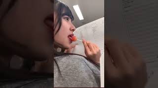 【超健全動画】ただ飴をぺろぺろする女子大生