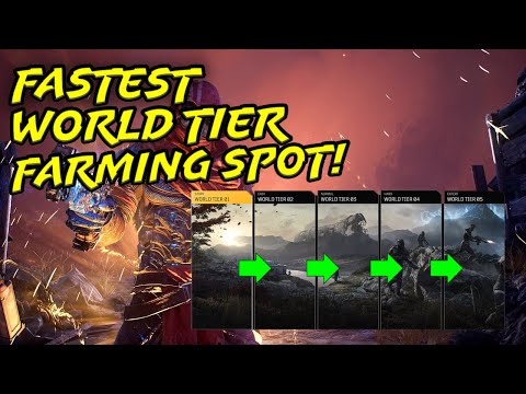 Outriders: BEST WORLD TIER FARM - Fastest World Tier leveling! (Easy Tier 15)