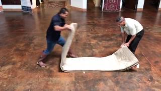 How to Fold an Area Rug | Behnam Rugs Dallas