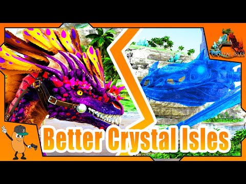 GET MORE CRYSTAL CREATURES! | ARK Crystal Isles Addition Dinos Mod Spotlight