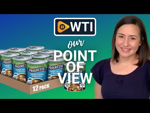 Progresso Chicken & Wild Rice Soup - WTI product video review