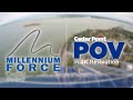 Millennium Force Official POV In 4K